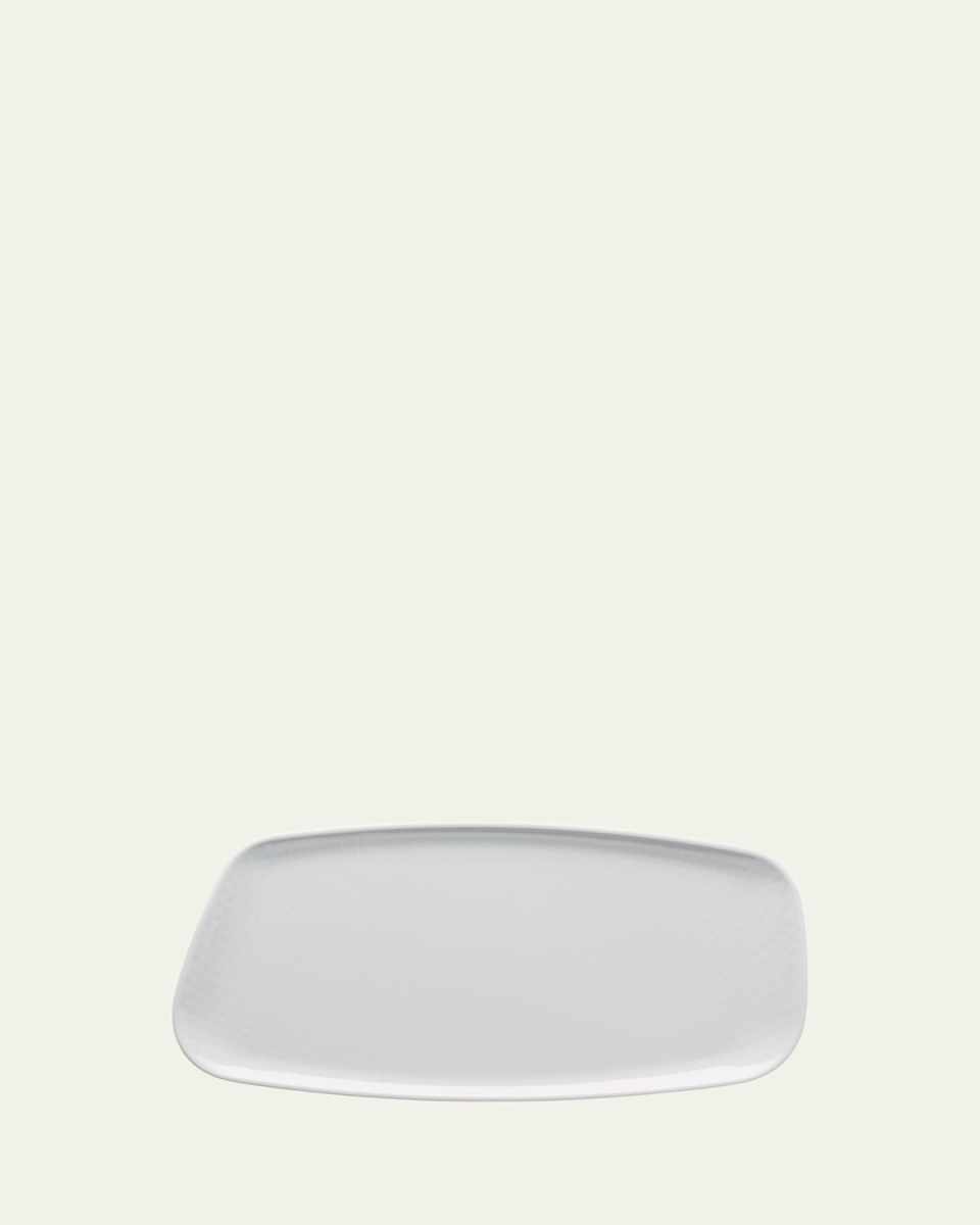 Junto White Rectangular Platter
